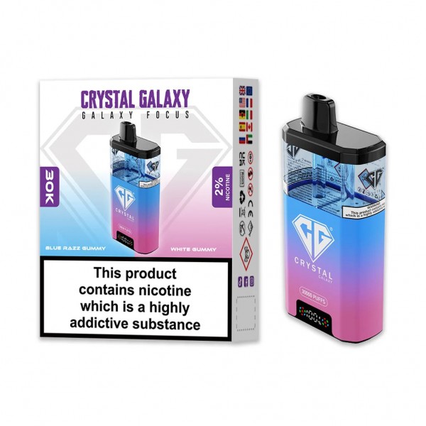 Crystal Galaxy Focus 30000 Puffs (30K Puffs)