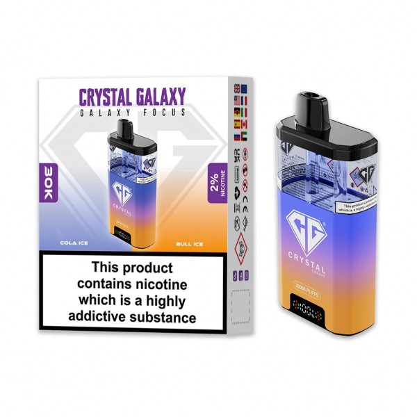 Crystal Galaxy Focus 30000 Puffs (30K Puffs)