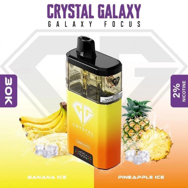 Crystal Galaxy Focus 30000 Puffs (30K Puffs)