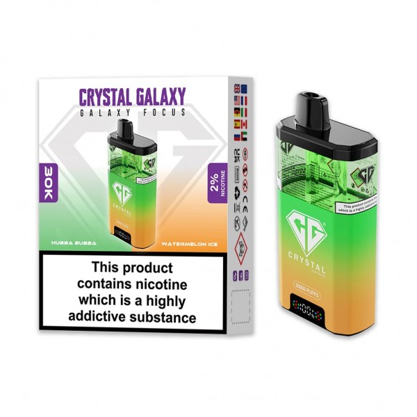 Crystal Galaxy Focus 30000 Puffs (30K Puffs)