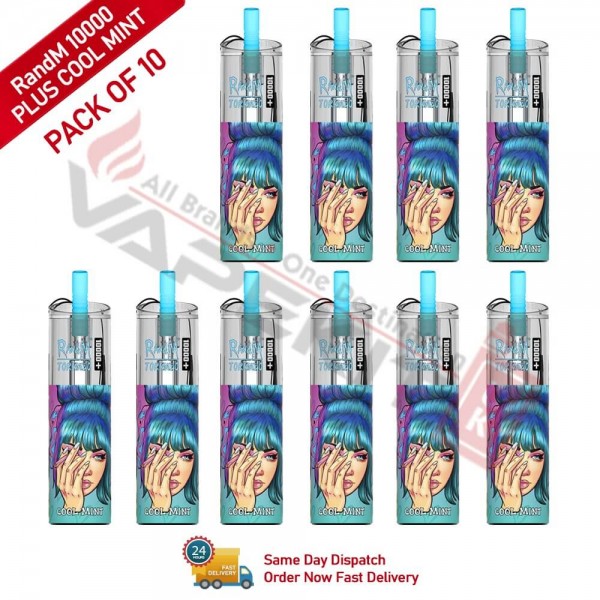 Cool Mint Randm Tornado 10k Plus Prefilled Vape