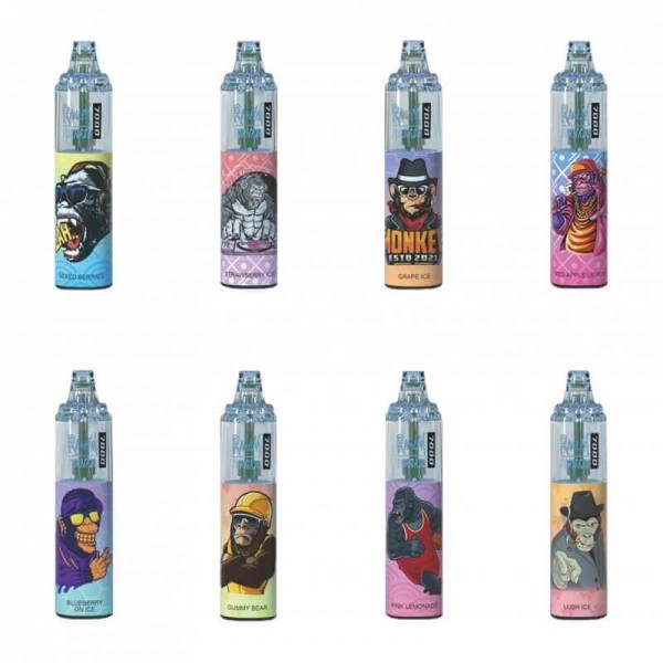 Cherry Cola 7000 Puffs RAndM Tornado Box OF 10