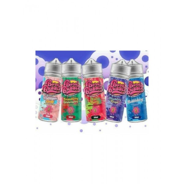 BURST MY BUBBLE Vape Liquid 100ML E Liquid E Juice 0MG Vape 70VG 30PG Discounts