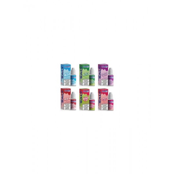 Kingston E Liquid Salts Kingston Salts E Liquid Nic Salts 10ml 50/50 Juice 20MG Pack of 12