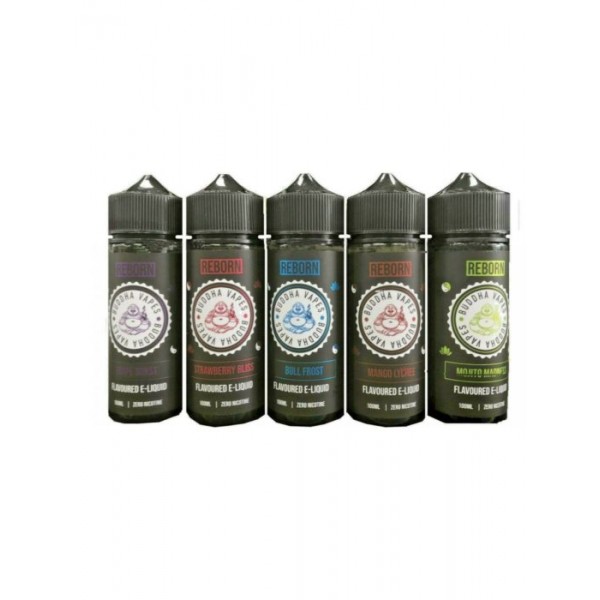 Buddha Vapes Reborn Vape Juice E Liquid 100ml 0mg Premium Vape Juice 70vg 30pg