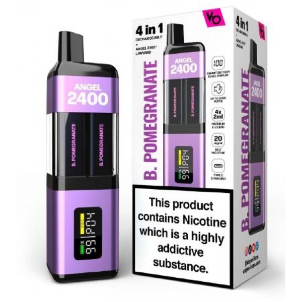 Blueberry Pomegranate Angel 2400 Prefilled by Vapes Bars