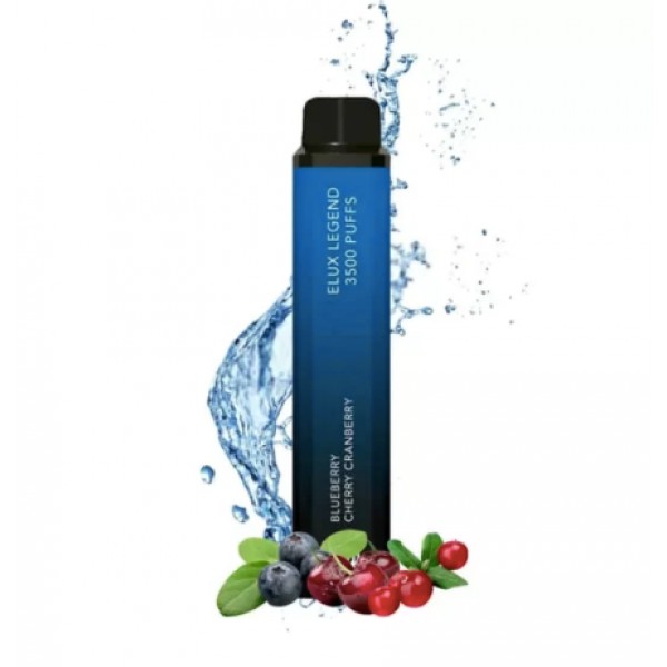 Blueberry Cherry Cranberry Elux Legend 3500 Puffs | Box