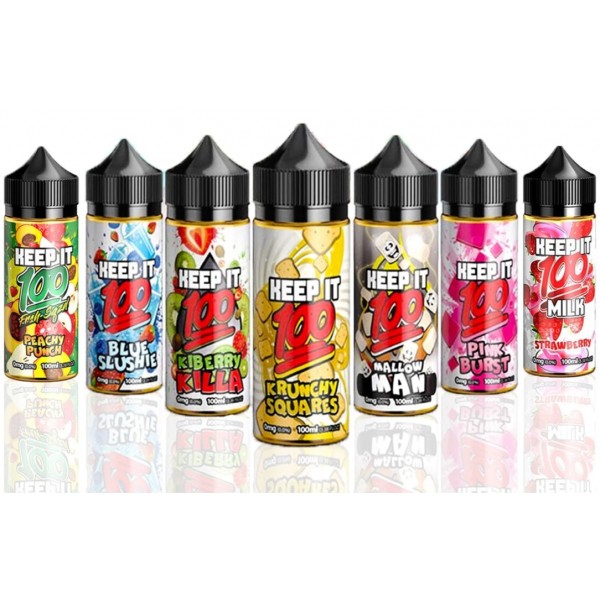 Keep It 100 E Liquid 100ml – Deal Box 500ml