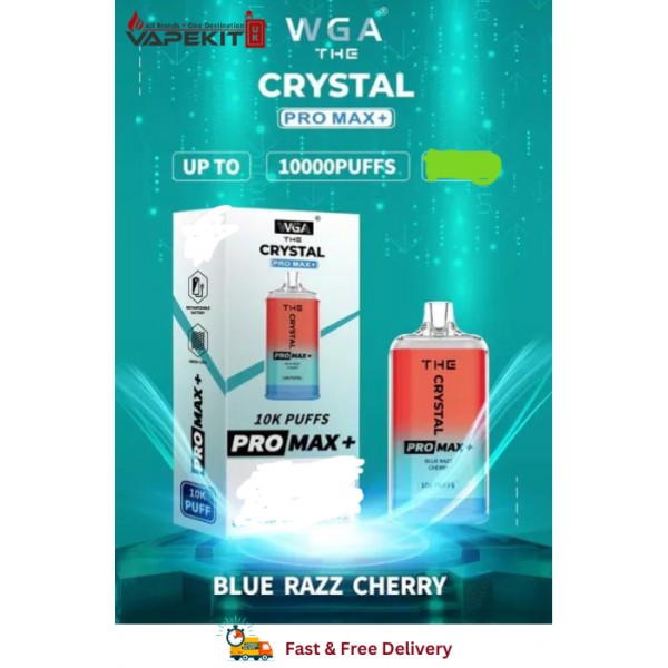 Blue Razz Cherry Crystal Pro Max 10k Prefilled Vape
