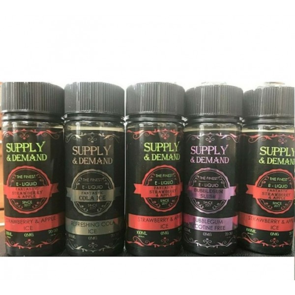 Supply and Demand 100ml E Liquid Juice Ice and Slush