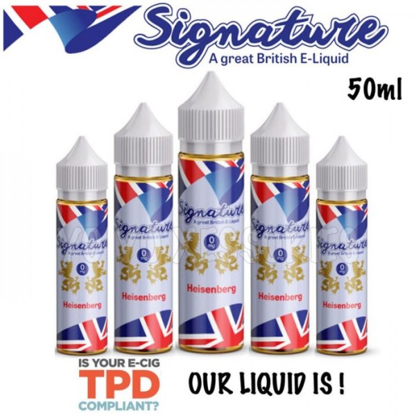 Signature E Liquid 50ml E Juice