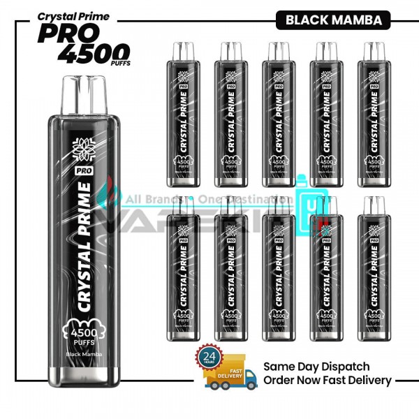 Black Mamba Crystal Prime Pro 4500 Prefilled Vape Pod Device