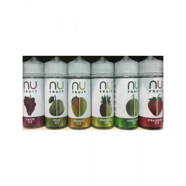 NU FRUIT ICE 100ML E Liquid E Juice 0MG