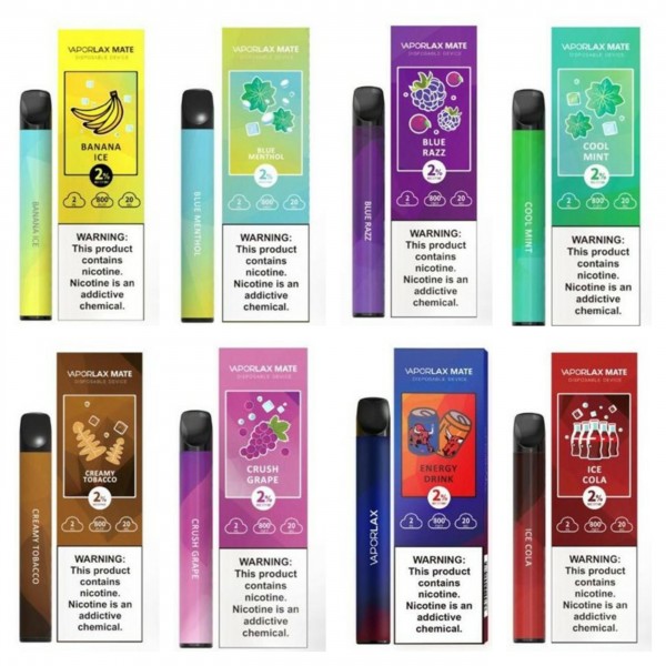 VAPORLAX MATE Prefilled Vape Pod  800 Puffs