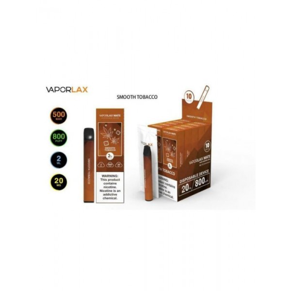 VAPORLAX MATE Prefilled Vape Pod  800 Puffs