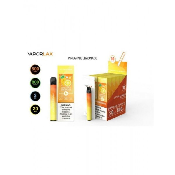 VAPORLAX MATE Prefilled Vape Pod  800 Puffs