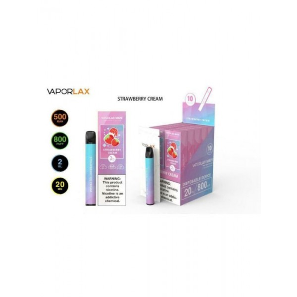 VAPORLAX MATE Prefilled Vape Pod  800 Puffs