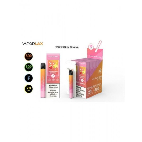 VAPORLAX MATE Prefilled Vape Pod  800 Puffs