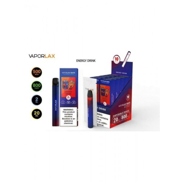 VAPORLAX MATE Prefilled Vape Pod  800 Puffs