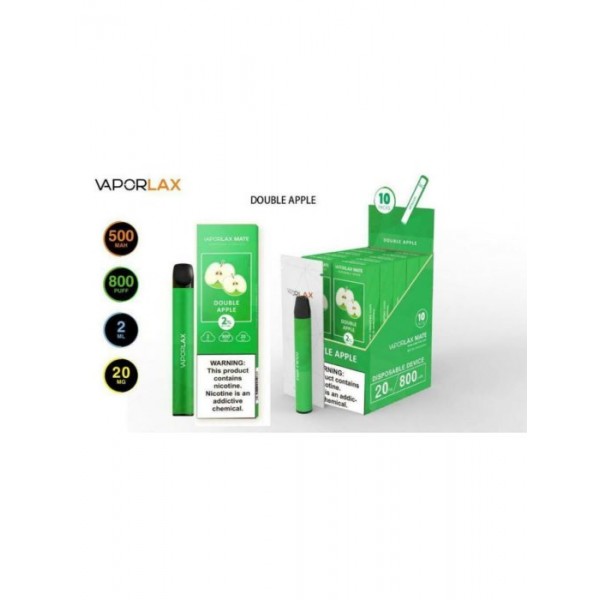 VAPORLAX MATE Prefilled Vape Pod  800 Puffs