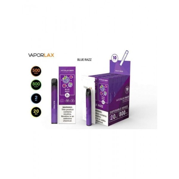 VAPORLAX MATE Prefilled Vape Pod  800 Puffs