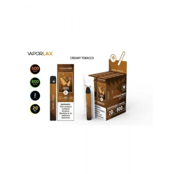 VAPORLAX MATE Prefilled Vape Pod  800 Puffs