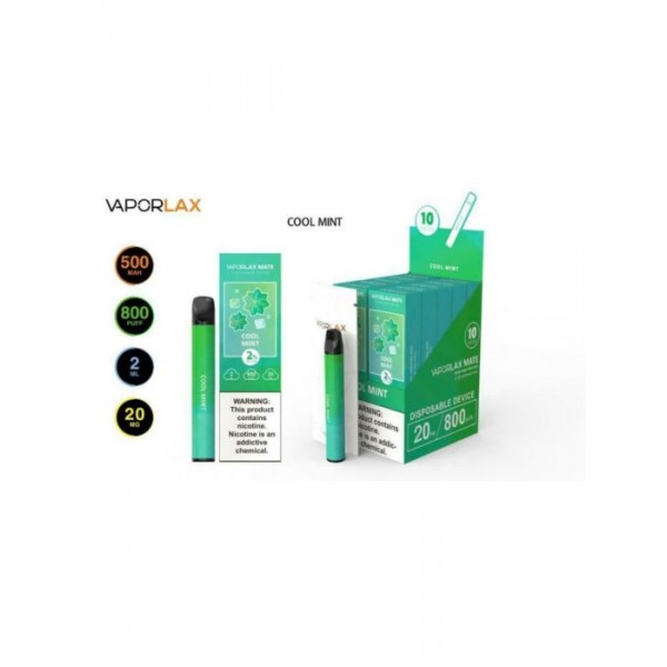 VAPORLAX MATE Prefilled Vape Pod  800 Puffs