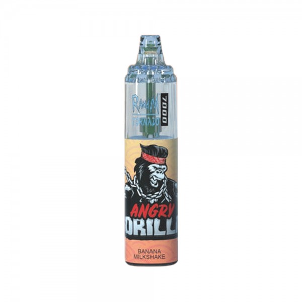 Banana Milkshake 7000 Puffs Prefilled RandM Tornado