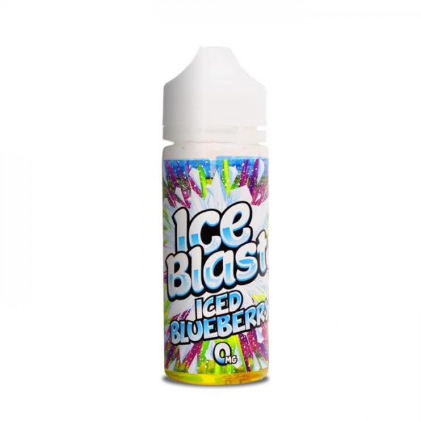 E LIQUID 100ML ICE BLAST PREMIUM VAPE JUICE 70/30 SHORT FILL 0MG SUBOHM UK MADE