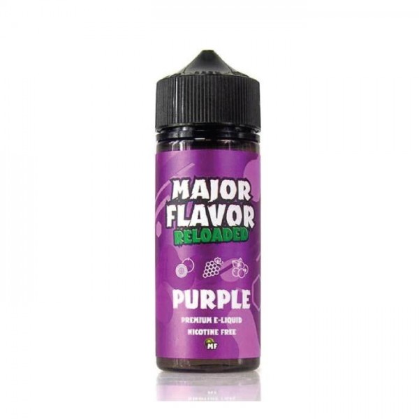 MAJOR FLAVOR RELOADED 100ml E Liquid Juice 0MG Vape