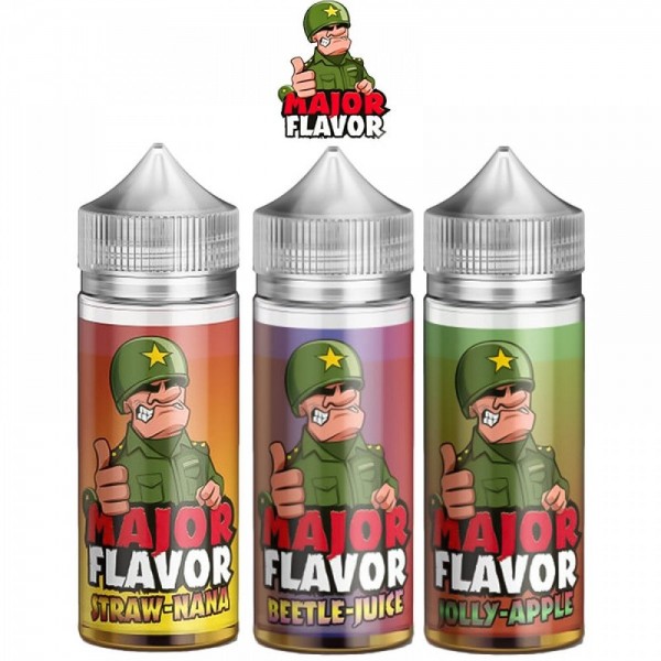 MAJOR FLAVOR E LIQUID | 100ML SHORT FILL