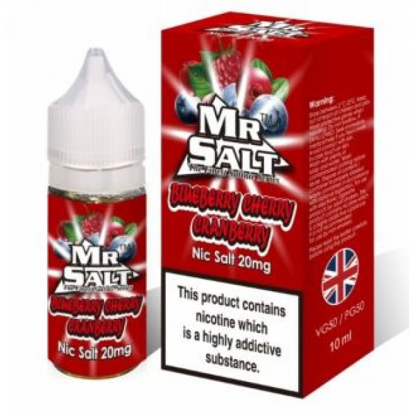 Mr.Salt Blueberry Cherry Cranberry 10ml