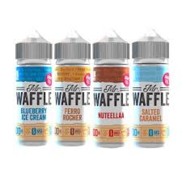 Mr Waffle 100ml E-Liquid Shortfill Bottle 70/30 VG/PG