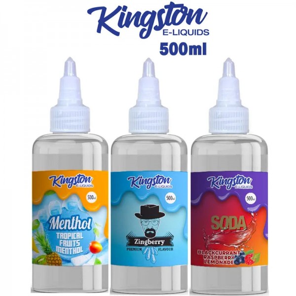 Kingston Vape Juice 500ml (eLiquid By Black Magic)