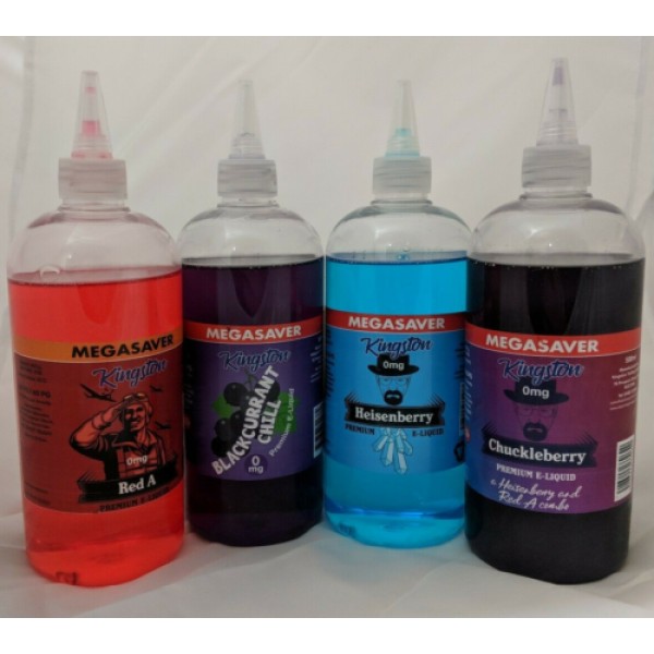 Kingston Vape Juice 500ml (eLiquid By Black Magic)