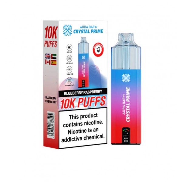 Aura Bar Crystal Prime 10k Puffs (Buy now!)
