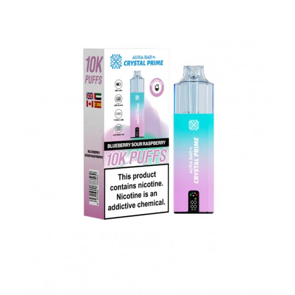 Aura Bar Crystal Prime 10k Puffs (Buy now!)