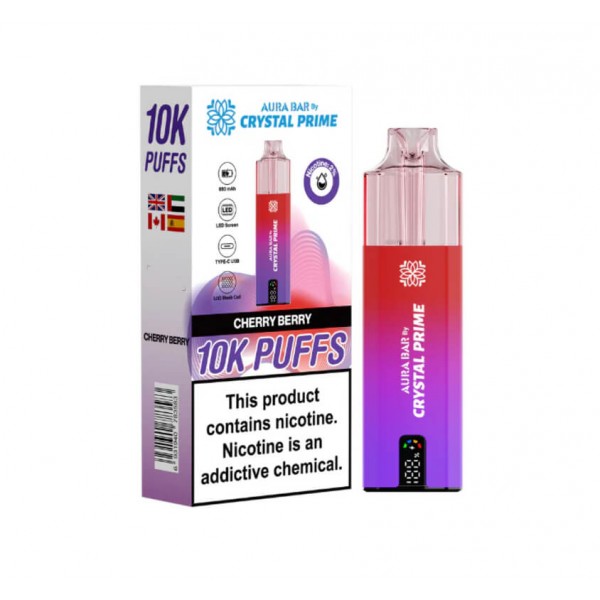 Aura Bar Crystal Prime 10k Puffs (Buy now!)