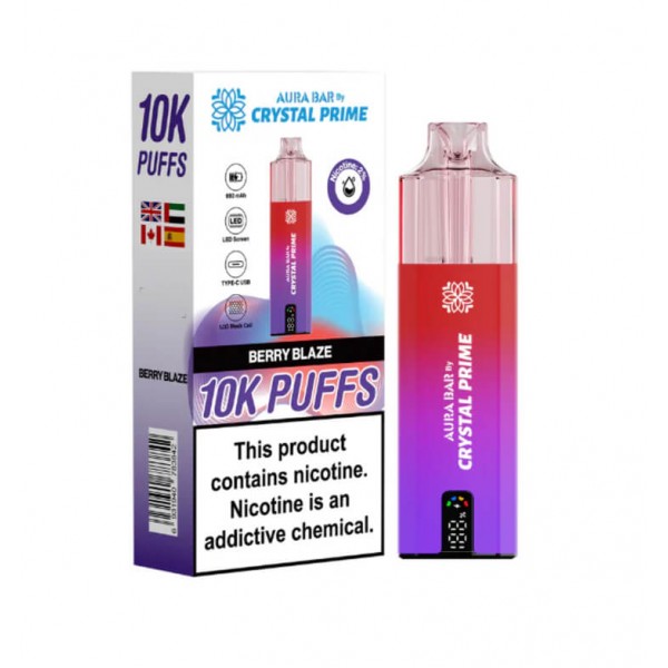 Aura Bar Crystal Prime 10k Puffs (Buy now!)