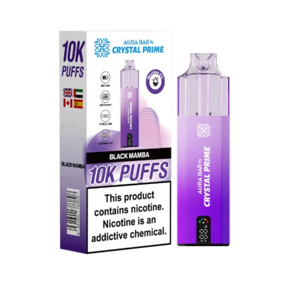 Aura Bar Crystal Prime 10k Puffs (Buy now!)