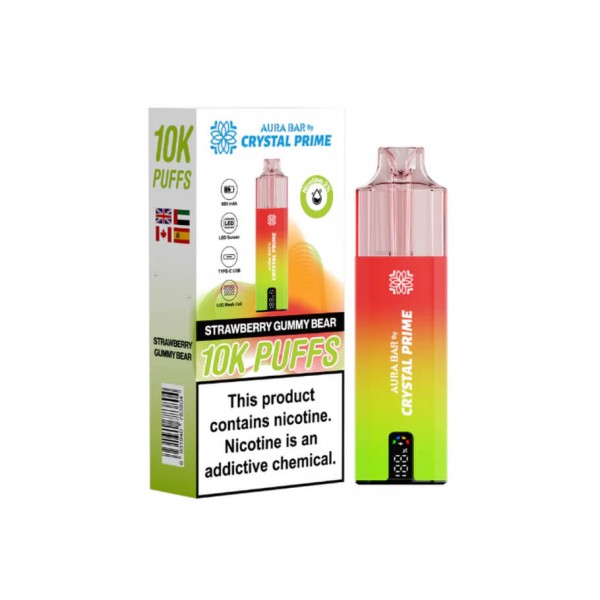 Aura Bar Crystal Prime 10k Puffs (Buy now!)