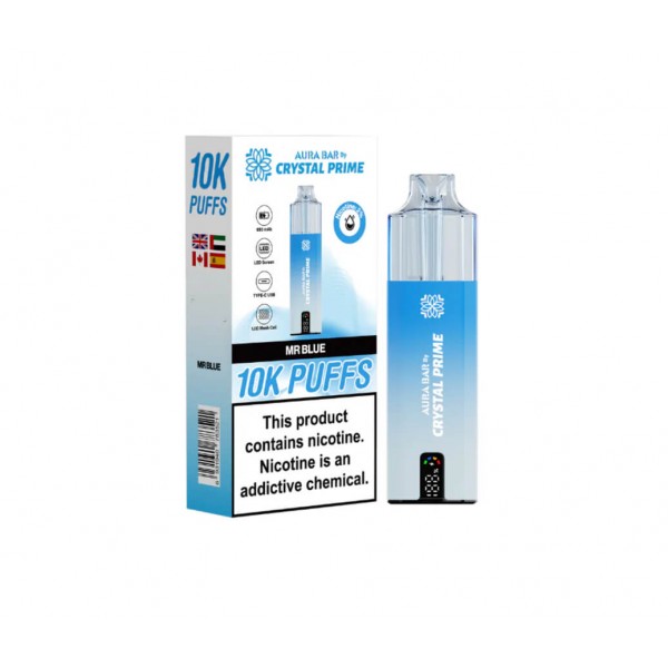 Aura Bar Crystal Prime 10k Puffs (Buy now!)