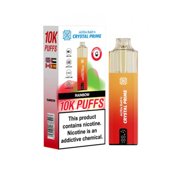 Aura Bar Crystal Prime 10k Puffs (Buy now!)