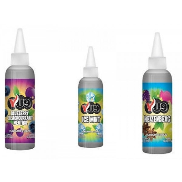 VU9 ELIQUID 50/50VG/PG 0MG Vape Juice