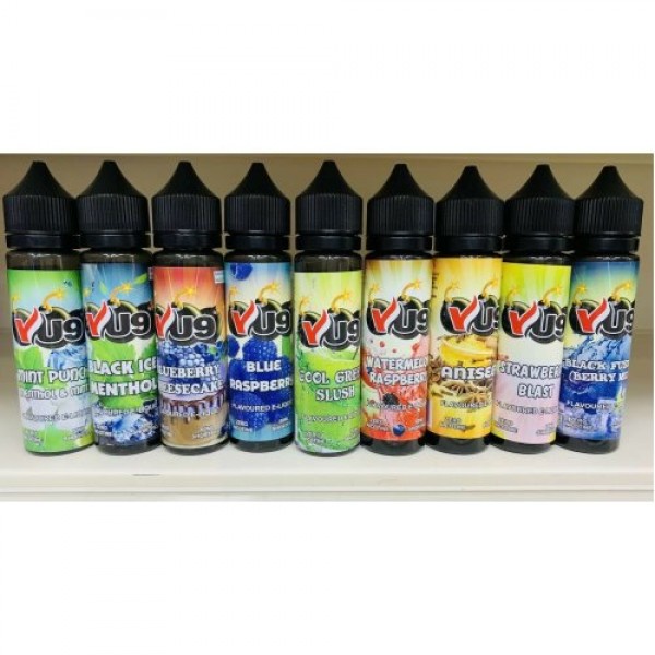 VU9 ELIQUID 50/50VG/PG 0MG Vape Juice