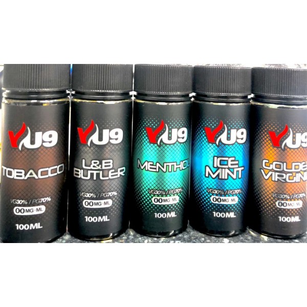 Vu9 E Liquid 100ML 70/30 MIX