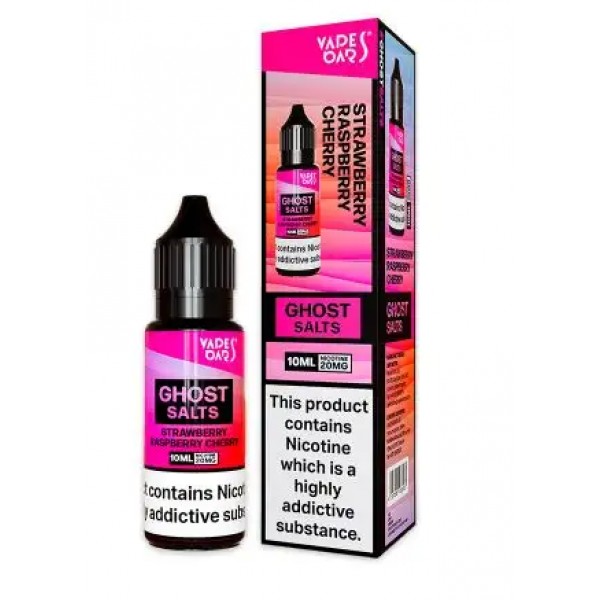 Vapes Bars Ghost Nic salts  Strawberry Raspberry Cherry 