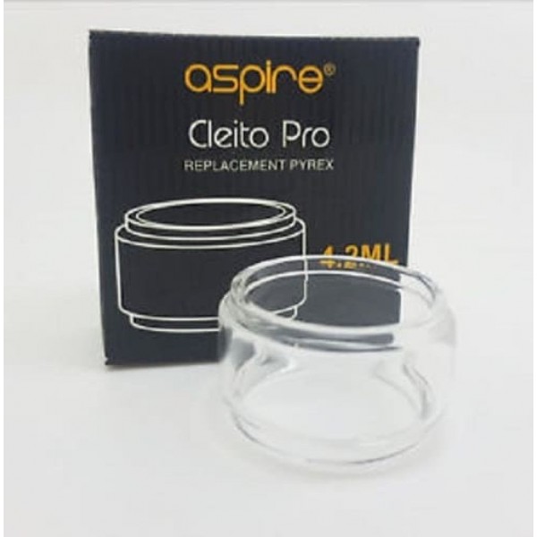 Aspire Cleito Pro Replacement Glass Bubble / Fatboy / Puxos Glass 4.2ML