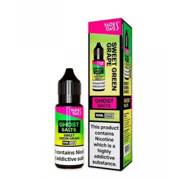 Vapes Bars Ghost Nic salts  Sweet Green Grape 
