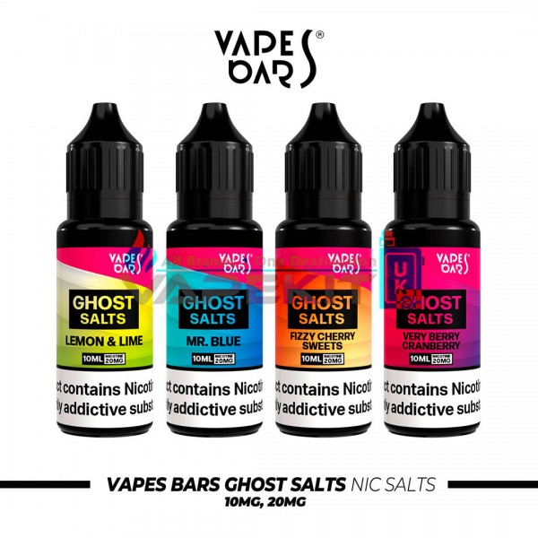 Vapes Bars Ghost Nic salts Vimbull Ice 